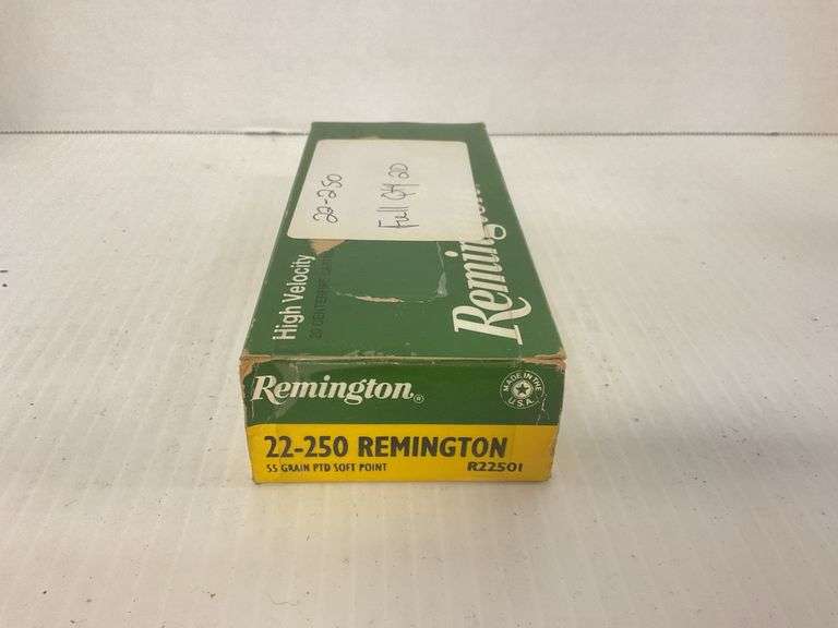 k9onUKRMsRLZH0z8im4Zlq9y-618490741 Remington High Performance Rifle .22-250 Remington 55 Grain Pointed Soft Point, 500 Rounds - Image 1