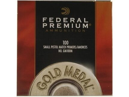 Federal Premium Gold Medal Small Pistol Match Primers