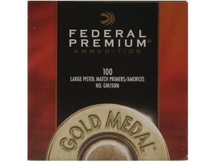 Federal Premium Gold Medal Large Pistol Match Primers #150M Box of 1000