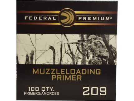 Federal Premium Primers #209 Muzzleloading Box of 100