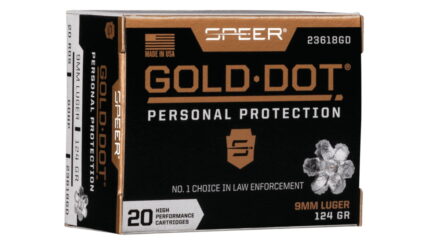 Gold Dot 9mm Luger 124 500Rds