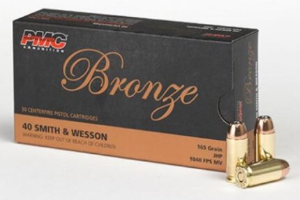 PMC .40 S&W 165 Grain Jacketed Hollow Point Ammo