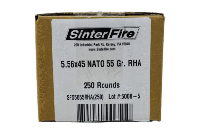SinterFire 5.56x45mm NATO Ammunition