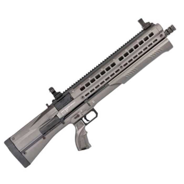 UTAS UTS-15 Pump Action Shotgun 12 Gauge 18.5" Barrel 3" Chamber 14 Rounds Polymer Body Tungsten PS1TG1 - Image 1