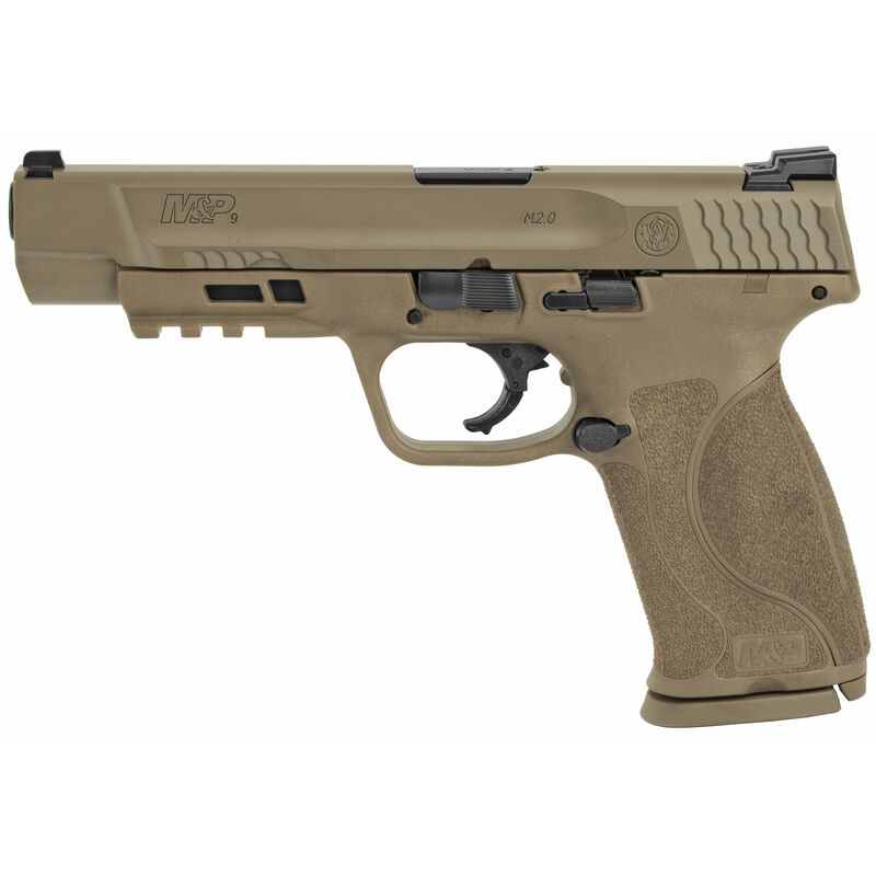 sw.jpeg S&W M&P9 M2.0 9mm Luger Pistol 5" Barrel 17 Rounds FDE - Image 1
